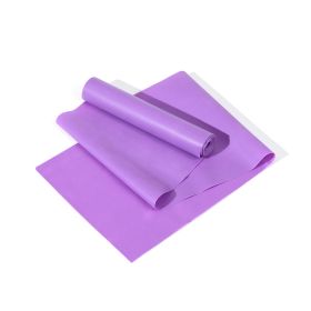 Exercise Resistance Band For Recovery; Physical Therapy; Yoga; Pilates; Rehab; Fitness; Strength Training - Purple - 150*15*0.35cm/59*5.9*0.13in