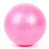 1pc Inflatable Yoga Pilates Fitness Ball For Home Exercise - Pink