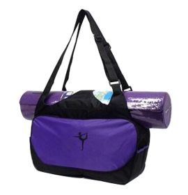 Multifunction Yoga Mat Tote Bag: Lightweight, Durable, Breathable Pouch[Purple] - BC-SPO1240801011-LING00384