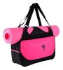 Multifunction Yoga Mat Tote Bag: Lightweight, Durable, Breathable Pouch[Red] - BC-SPO1240801011-LING00386