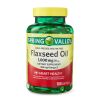 Spring Valley Flaxseed Oil Softgels Dietary Supplement;  1; 000 mg;  100 Count - Spring Valley