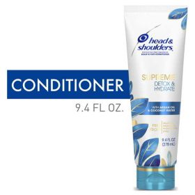 Head & Shoulders Supreme Conditioner;  Detox and Hydrate;  9.4 fl oz - Head & Shoulders