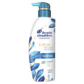 Head & Shoulders Supreme Sulfate Free Detox & Hydrate Shampoo;  11.8oz - Head & Shoulders