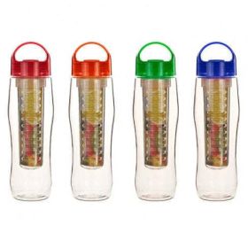 Fruitzola JAMMER Fruit Infuser Water Bottle In 5 Colors - Black