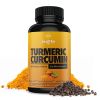 Turmeric Supplement Mood Mobility and Joint Support Supplement Turmeric Curcumin with Black Pepper 1000 mg 120 Capsules - Z Zealthy Life