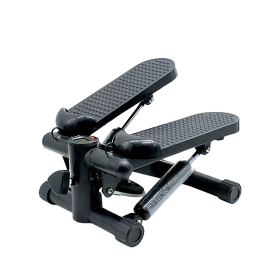 Mini Stepper for Exercise - 300 LBS Loading Capacity, Hydraulic Fitness Stepper with LCD Monitor - as Pic