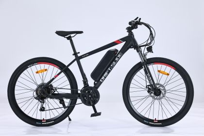 GT-X100 350W Electric Bike for Adults 26'' Tire 36V 13Ah Up to 50 Miles Adults Electric Bicycle - Black/Red