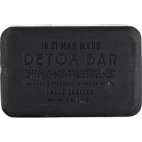 18.21 MAN MADE by 18.21 Man Made DETOX BAR SOAP SWEET TOBACCO 7 OZ - 18.21 MAN MADE