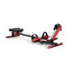 Adjustable Tension 4 in 1 Folding Rowing Machine - Red & Black - Exercise & Fitness