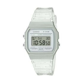 Casio Unisex White Digital Jelly Watch F91WS-7 - Casio