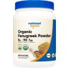 Nutricost Organic Fenugreek Powder 1 LB - Gluten Free, Non-GMO Supplement - eSupplements, llc