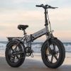 ENGWE EP-2PRO 48V13Ah 45km/h 20 Inch Fat Tire 750W Mountain Electric Bicycle - grey - 750w