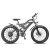 (Do Not Sell on Amazon) AOSTIRMOTOR 26" 750W Electric Bike Fat Tire 48V 15AH Removable Lithium Battery for Adults RT - as pic