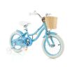 14" Kid's Bike with Training Wheels and Adjustable Handlebar Seat - Blue