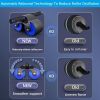 1pc Rebound Abdominal Roller Wheel For Abdominal Exercise Fitness With Knee Mat; Home Fitness Equipment For Abs Workout - Blue