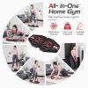 Home Gym Portable 34 Inch Push Up Board - Black & Red - Weights Accessories