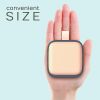 Travel Medicine Pill Organizer Small Pill Box Mini Pill Case with 4 Compartments - Bexeen