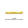 Elastic Resistance Band; Exercise Expander Stretch Fitness Rubber Band; Pull Up Assist Bands For Training Pilates Home Gym Workout - Yellow