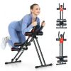 LCD Monitor Home Power Plank Abdominal Workout Equipment - Black - Exercise & Fitness