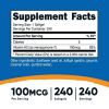 Nutricost Vitamin K2 MK-7 100mcg, 240 Softgels - Gluten Free and Non-GMO Supplement - eSupplements, llc