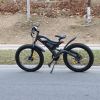 New Pattern Electric Bike Fat Tire With Removable Lithium Battery for Adults - 750W - Black