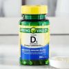 Spring Valley Vitamin D3 Bone & Immune Health Dietary Supplement Softgels, 25 mcg (1,000 IU), 200 Count - Spring Valley