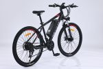 GT-X100 350W Electric Bike for Adults 26'' Tire 36V 13Ah Up to 50 Miles Adults Electric Bicycle - Black/Red