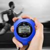 Stopwatch Timer; Dedicated For Sports Training Fitness Track & Field Running Referee Competition; Sports & Outdoor Leisure - Blue