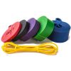 Elastic Resistance Band; Exercise Expander Stretch Fitness Rubber Band; Pull Up Assist Bands For Training Pilates Home Gym Workout - Yellow