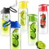 Fruit Cola Bottle a Fruit Infuser Drink Bottle - Black