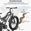 (Do Not Sell on Amazon) AOSTIRMOTOR 26" 750W Electric Bike Fat Tire 48V 15AH Removable Lithium Battery for Adults RT - as pic