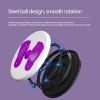 1pc Waist Twisting Machine (Fit Up To 70kg); Rotating Disc; Abdomen Turntable For Lose Weight Fitness Equipment - Purple