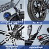 ENGWE EP-2PRO 48V13Ah 45km/h 20 Inch Fat Tire 750W Mountain Electric Bicycle - grey - 750w