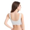 3 Pack Sport Bras For Women Seamless Wire free Bra Light Support Tank Tops For Fitness Workout Sports Yoga Sleep Wearing - WH_WH_WH - 2XL