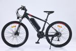 GT-X100 350W Electric Bike for Adults 26'' Tire 36V 13Ah Up to 50 Miles Adults Electric Bicycle - Black/Red